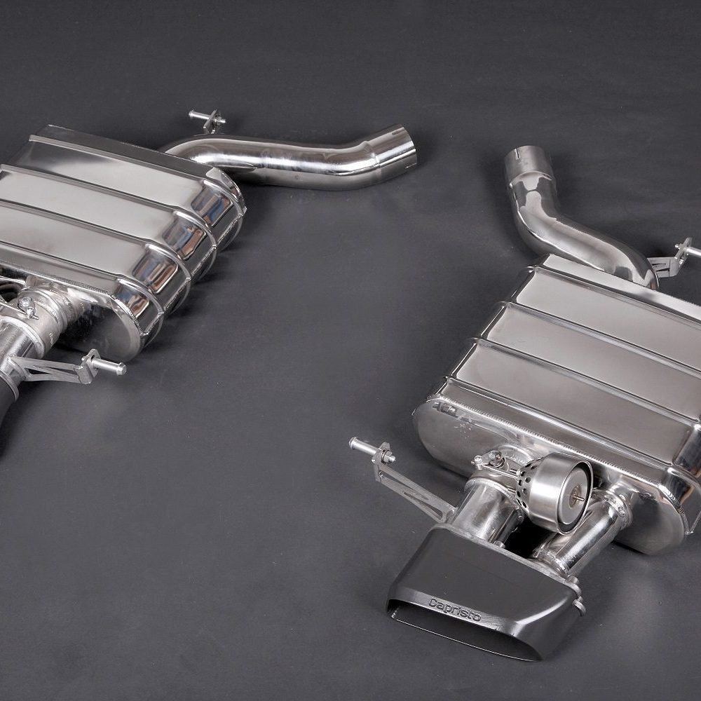 BMW 550i (F10) - ECE Valved Mufflers + Ceramic Tips (CES3)