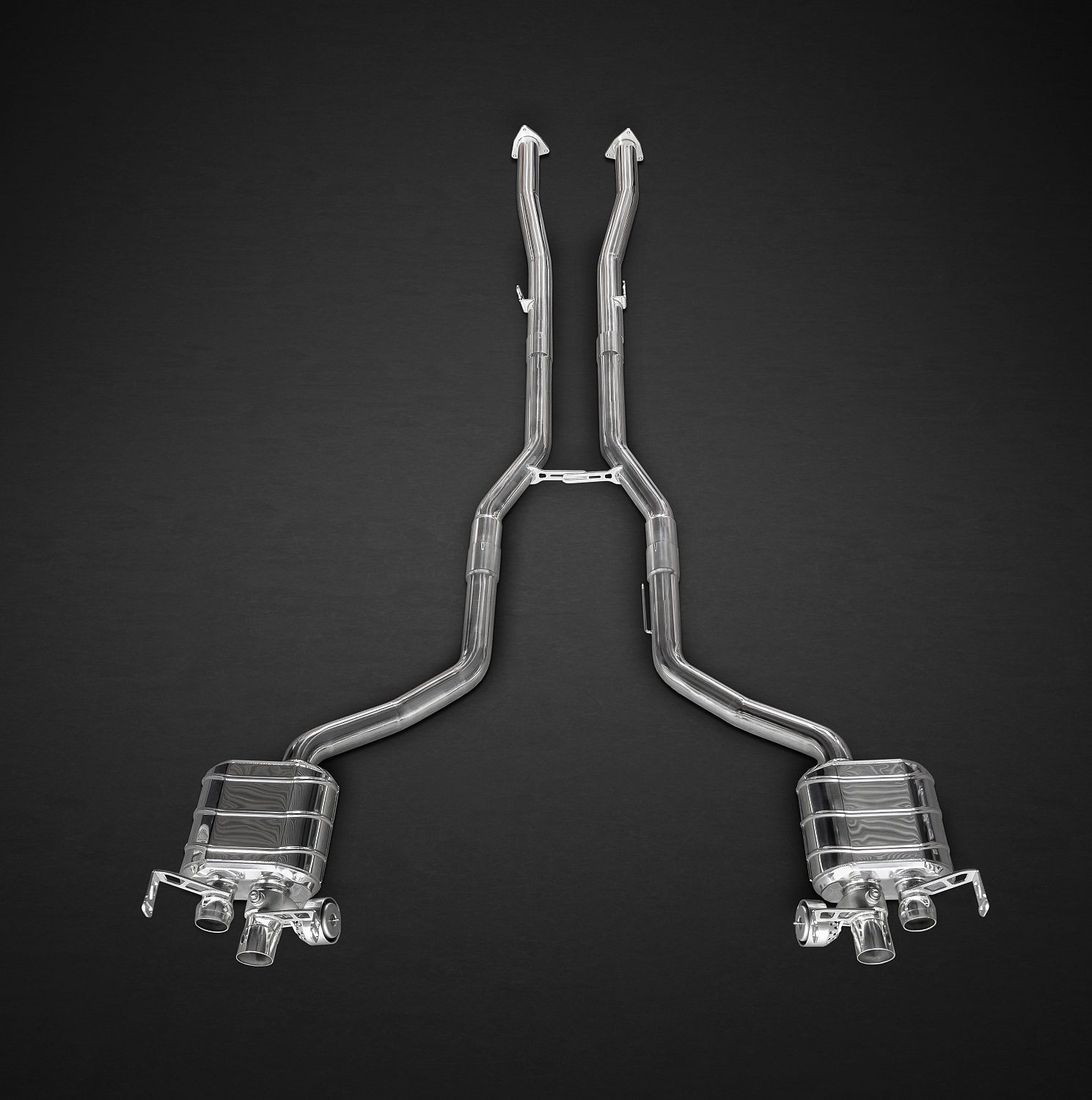 Capristo Valved Exhaust + Mid-Pipes - Bentley Continental GT/C V8/S (2G)