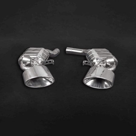 Capristo Valved Exhaust System with RS-Style Oval Tips for C8 Audi RS6 & RS7