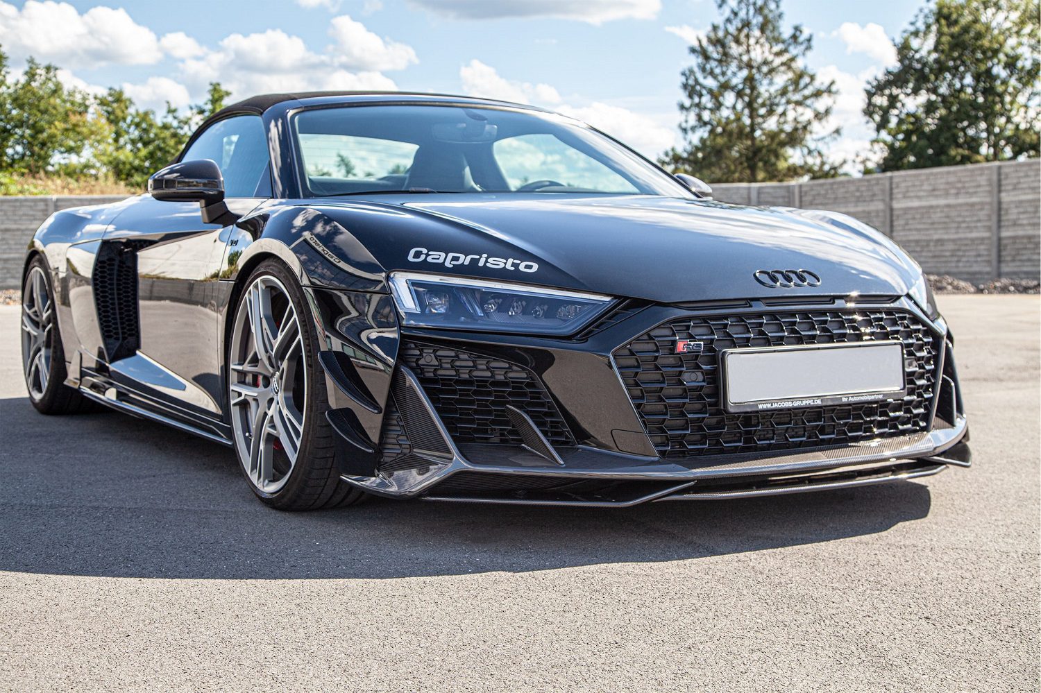 Capristo Carbon Front Spoiler for 2020+ Audi R8