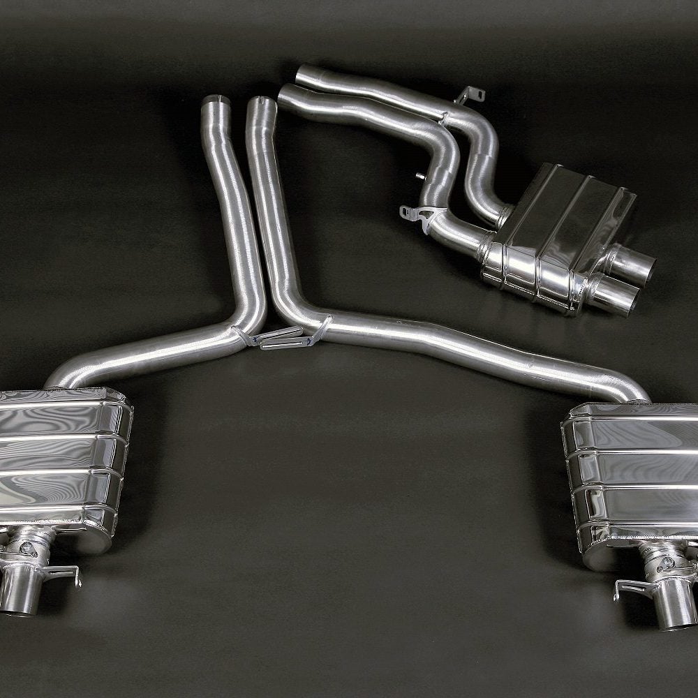 Capristo Valved Exhaust System with Muffled Mid-Pipes for B8 Audi RS4 / RS5