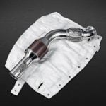 Capristo Catted Downpipes w/ Heat Blankets for Ferrari 488, Unwrapped