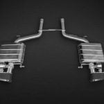 Capristo ECE Valved Muffler System w/ Ceramic Tips for F10 BMW 550i