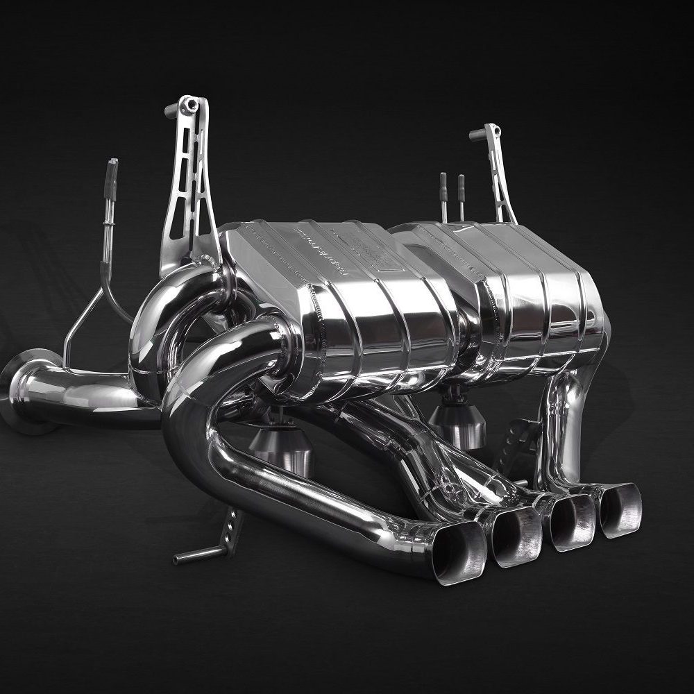 Capristo Valved Exhaust System with Carbon and Stainless Exhaust Frame for LP700-4 / LP750-4 Lamborghini Aventador & SV