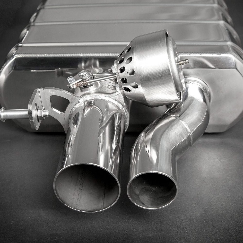Updated Exhaust Capristo Valved Exhaust System with Mid-Pipes for C7 Audi RS6 & RS7 ...