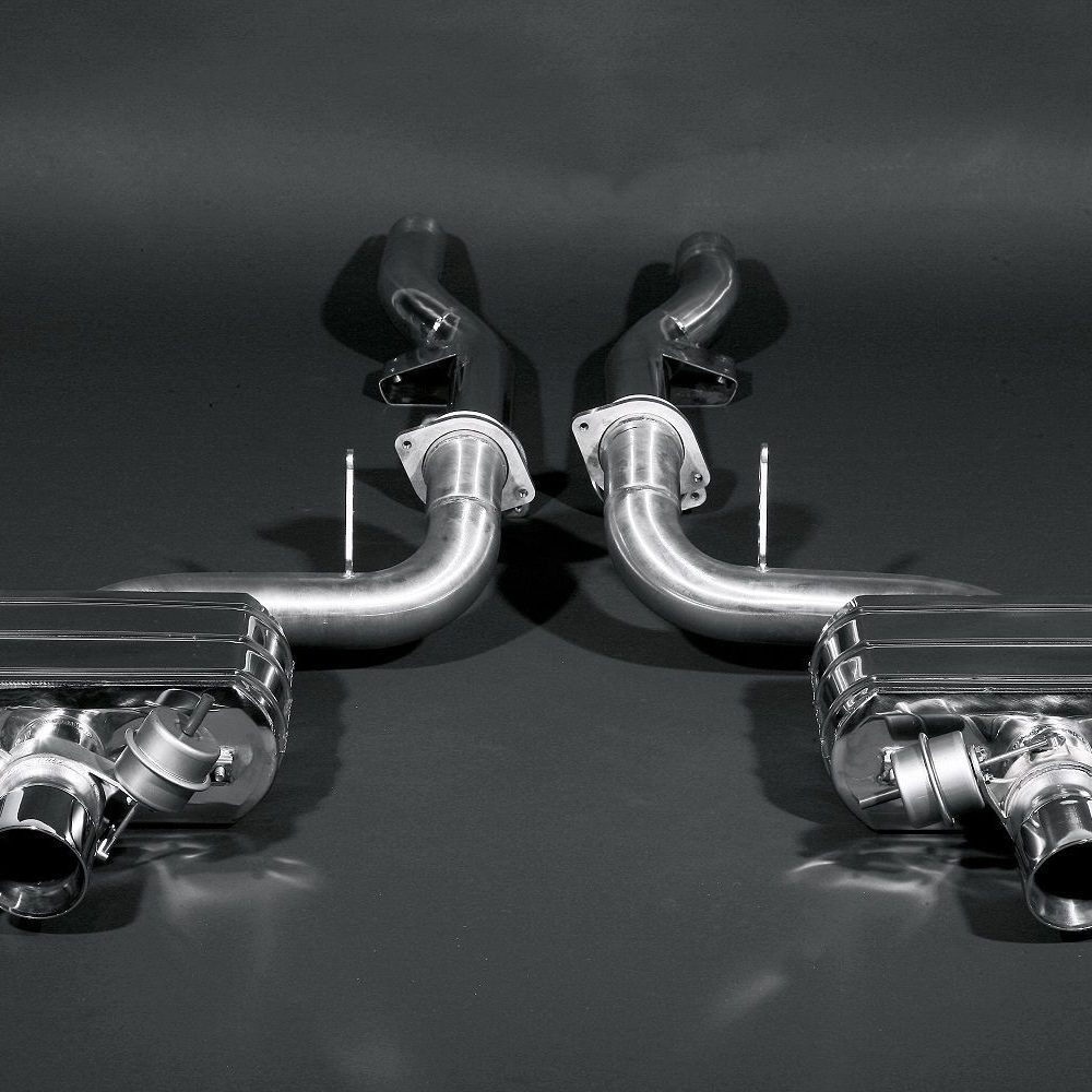 Capristo Valved Exhaust System w/ Race Pipes for Ferrari 599 GTB Fiorano