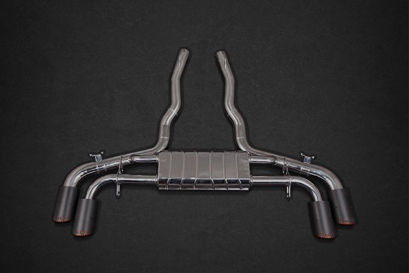 Capristo Exhaust System with OPF Race Mid-Pipes and Carbon Tips for G05 & G06 BMW X5M / X6M