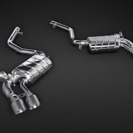 Capristo Exhaust System with Mid-Pipes and Stainless Tips for F15 & F16 BMW X5M / X6M