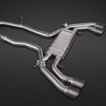 Capristo Exhaust System with OPF Race Mid-Pipes and Carbon Tips for F97 & G01 BMW X3M