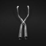 Capristo X-pipe for Ferrari 575M Maranello, Top View