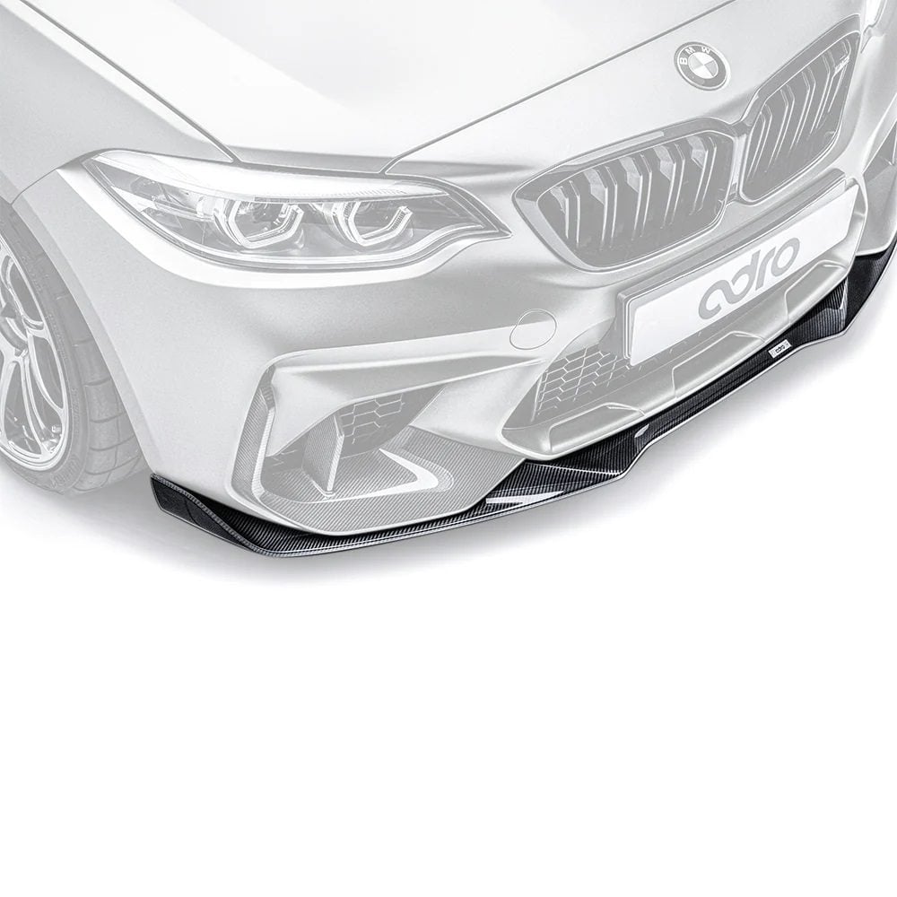 ADRO Carbon Front Lip for F87 BMW M2, Highlighted