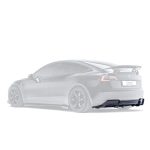 ADRO V2 Carbon Full Body Kit for Tesla Model 3 Installed, Rear Diffuser Highlighted