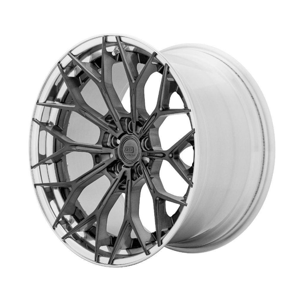 BC Forged Modular HCA195 Wheel in Graphite Grey / Polished
