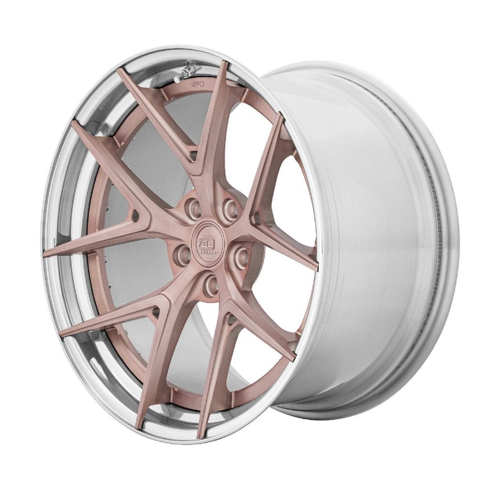 BC Forged Modular HCA196 Wheel in Rose Gold / Polished