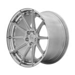 BC Forged Modular HCK04 Wheel in Silver / Polished with Hidden Hardware