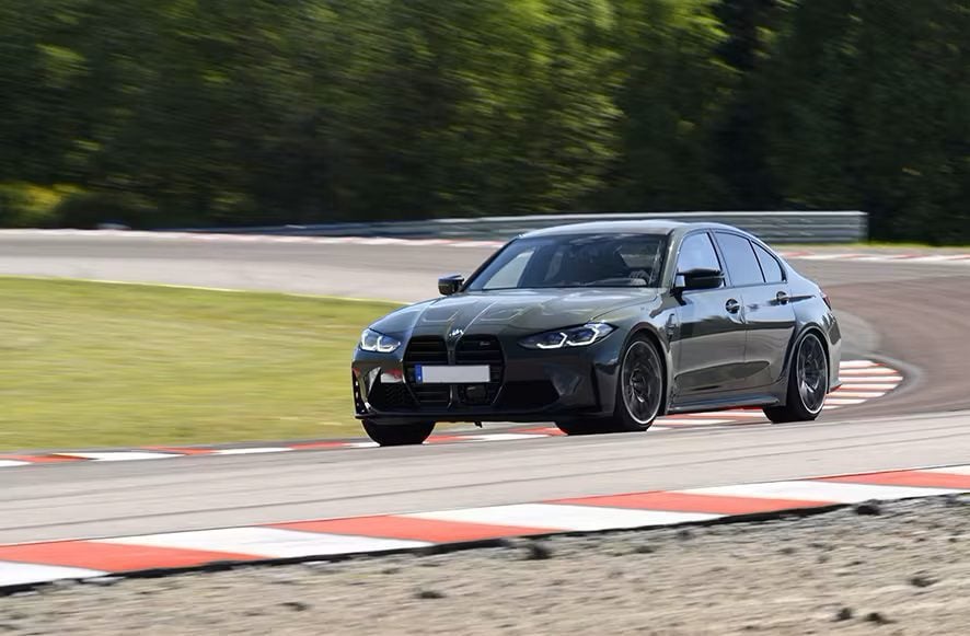Öhlins Road & Track Coilover System for G8X BMW M3 and M4, Installed on Track