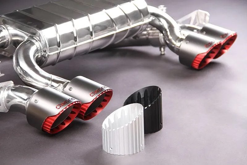 Capristo Valved Exhaust System with Mid-Pipes, 200 Cell Cats & Wicrom Tips for G80 / G82 BMW M3 & M4