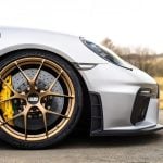 Manthey Racing Forged Wheel Set (20x8.5 | 20x11) for 981 / 982 Porsche Cayman GT4 and 718 Cayman GT4 in Bronze, Frontside Closeup
