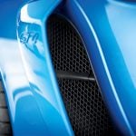 Manthey Racing Mesh Guard for Side Air-Intake for 981 Porsche Cayman GT4 Installed, Closeup