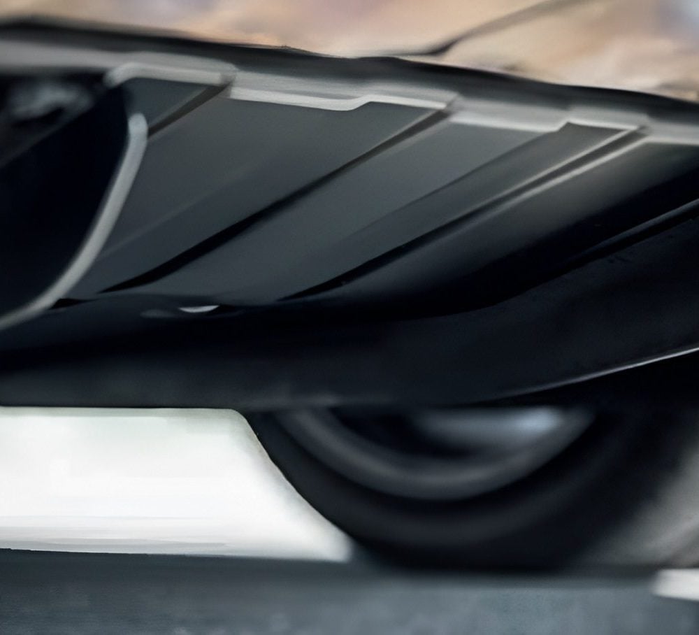 Manthey Racing Underbody Diffuser for 991.1 Porsche 911 GT3 / GT3 RS Installed, Close Look