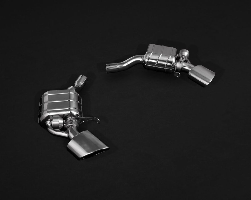 Capristo Valved Exhaust System with Mid-Pipes & Oval RS Tips for F5 Audi RS5