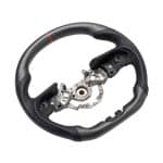 Top Secret GT-R Carbon Steering Wheel, Black leather