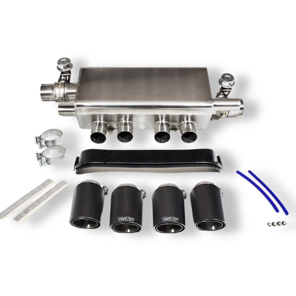 TECHART Racing Valved Exhaust System for 991.2 Porsche 911 Carrera 4S / GTS / S