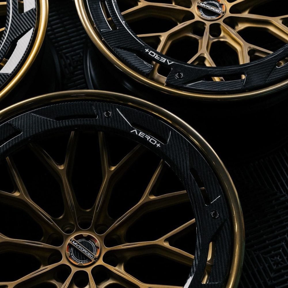 MV Forged Aero+ Series AR-200 3-Piece Wheel - Bulletproof Automotive