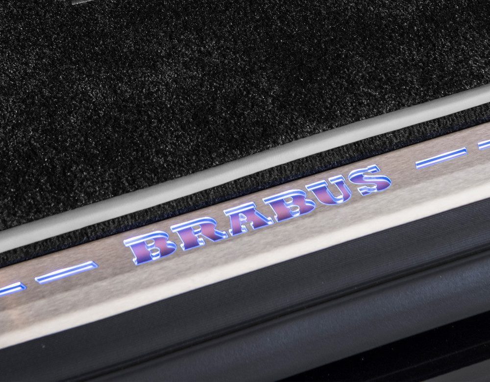 BRABUS Back Door Scuff Plate for W463A Mercedes-AMG G 63 / G 63 4x4² Installed