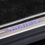 BRABUS Back Door Scuff Plate for W463A Mercedes-AMG G 63 / G 63 4x4² Installed