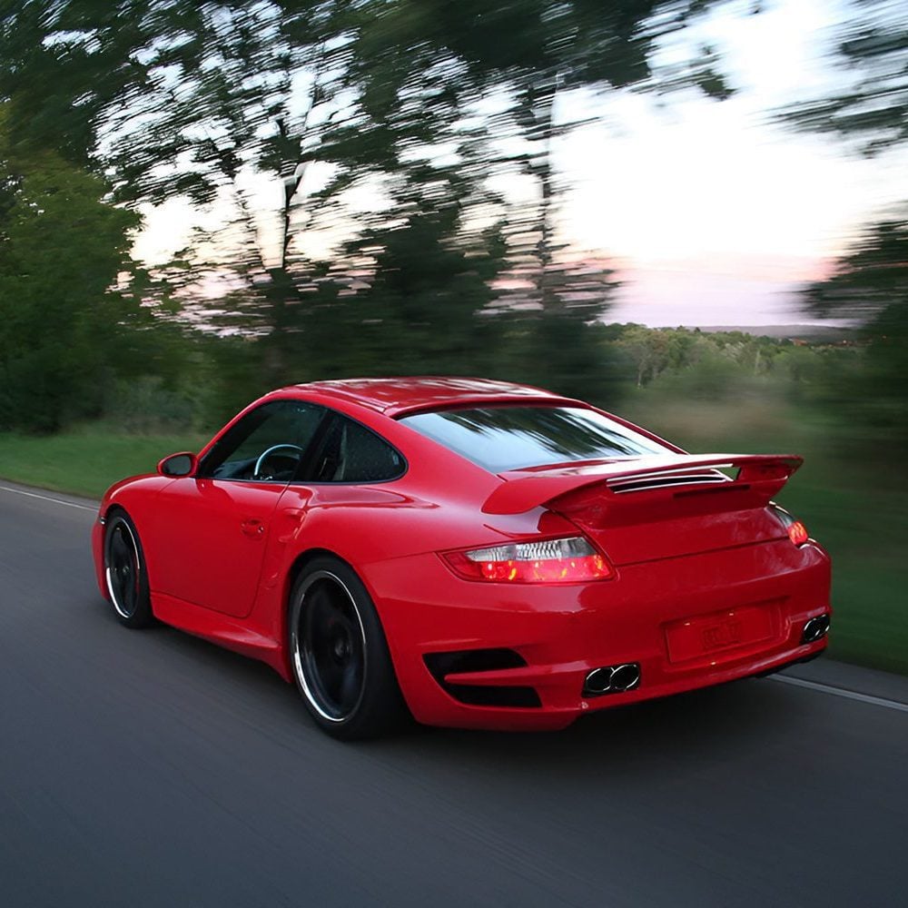 TECHART Rear Spoiler II for 997 Porsche 911 Turbo / S