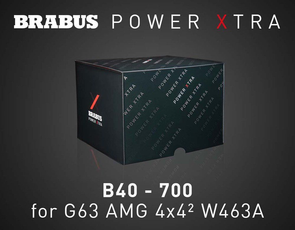 BRABUS PowerXtra B40-700 for W463A Mercedes-AMG G 63 4x4²