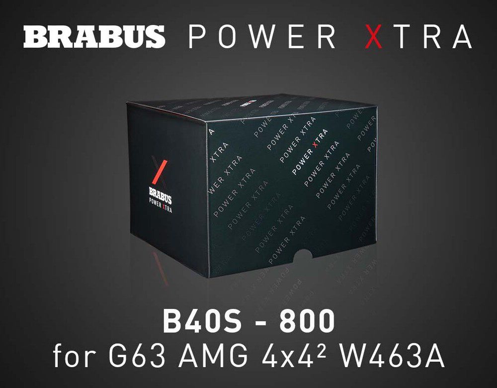 BRABUS PowerXtra B40S-800 for W463A Mercedes-AMG G 63 4x4²