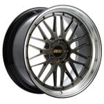 BBS LM Wheel Set (19x8.5+50 / 19x12+44) for 997 Porsche 911 Widebody in Selenite Bronze