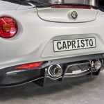 Capristo Free Flow Exhaust System w/ Carbon Diffuser for Alfa Romeo 4C