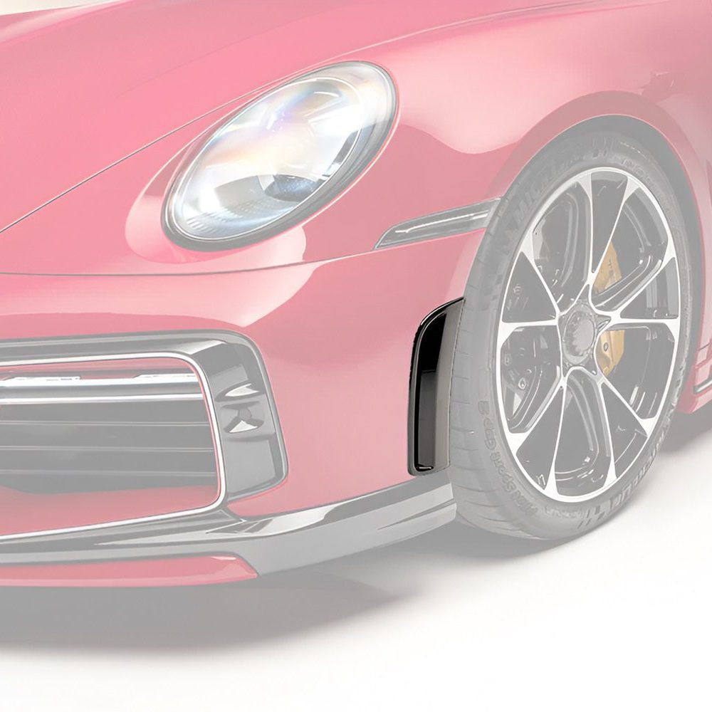 TECHART Air Outlet Grilles for 992 Porsche 911 Carrera / Turbo Installed, Highlighted