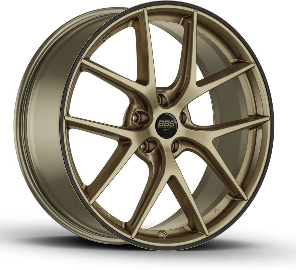 BBS CI-R Wheel Set (19x9+44 / 19x11.5+52) for C8 Chevrolet Corvette in Satin Bronze