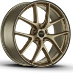 BBS CI-R Wheel Set (19x9+44 / 19x11.5+52) for C8 Chevrolet Corvette in Satin Bronze