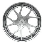 Strasse SM5RT Deep Concave FS Wheel - Silver & Polished
