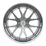 Strasse SM6R Deep Concave FS Wheel - Silver & Polished