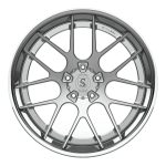 Strasse SM7 Deep Concave FS Wheel - Silver & Polished