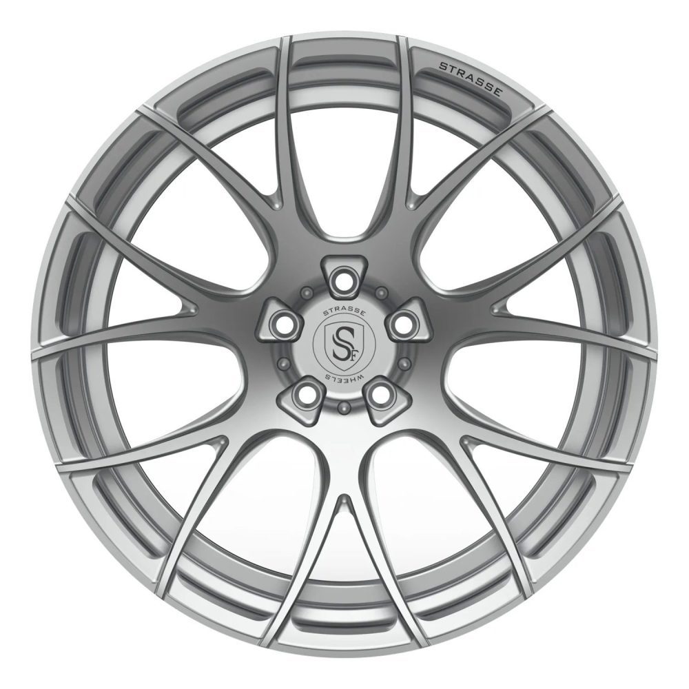 Strasse SM7R Deep Concave Duoblock Wheel - Silver