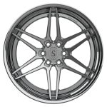 Strasse SV2-6 Deep Concave FS Wheel - Silver & Polished