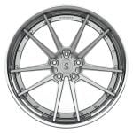 Strasse SV1 Deep Concave FS Wheel - Silver & Polished