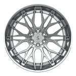 Strasse SV12M Deep Concave FS Wheel - Silver & Polished
