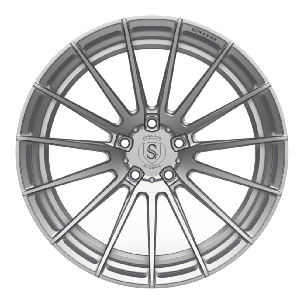 Strasse SV15 Deep Concave Duoblock Wheel - Silver