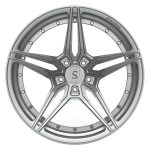 Strasse SV2 Deep Concave Duoblock Wheel - Silver