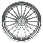 Strasse SV20 Deep Concave FS Wheel - Silver & Polished