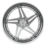 Strasse SV2T Deep Concave FS Wheel - Silver & Polished