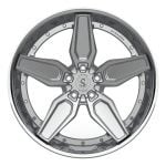 Strasse SV4S Deep Concave FS Wheel - Silver & Polished
